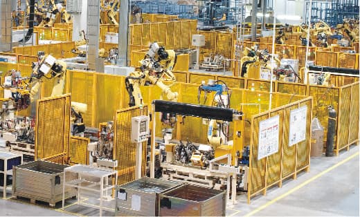 Automatic assembly line